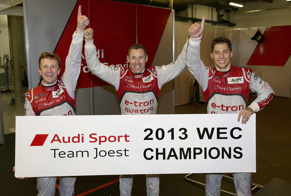 Sechster WEC-Saisonsieg für Audi und Fahrer-Weltmeistertitel in Shanghai*