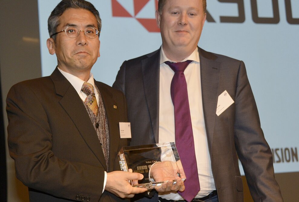 Kyocera mit Volvo Cars Award of Excellence 2013 ausgezeichnet