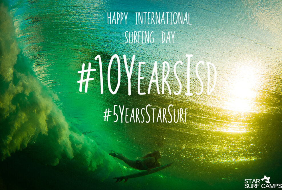 VORANKÜNDIGUNG 10 Jahre „Internationaler Surfing Day“: Umweltschutz & Passion für den Trendsport Surfen