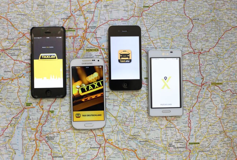 AUTOMOBILCLUB Mobil in Deutschland e.V.: Der große Taxi-App-Check