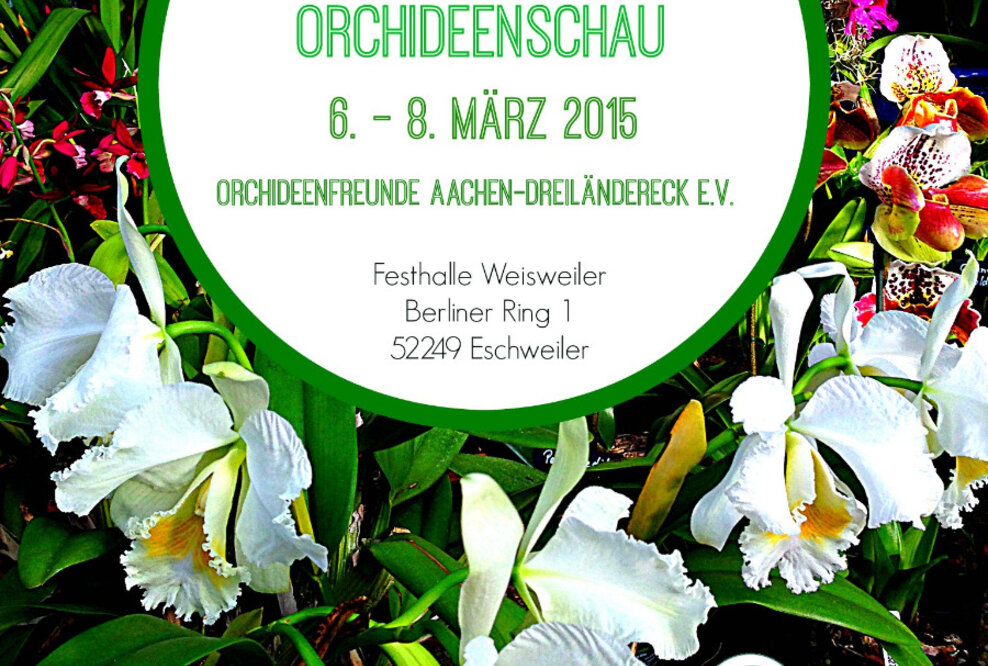 Grosse Internationale Orchideenschau der Orchideenfreunde Aachen-Dreiländereck e.V.