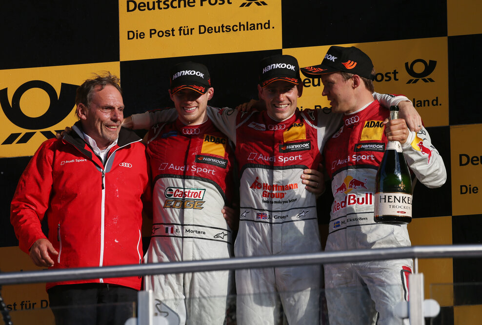Audi feiert Vierfachsieg am Lausitzring
