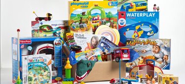 Meine-Spielzeugkiste bietet neuen Service: Gebrauchte Spielzeuge können wiederverkauft werden