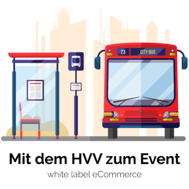 Mit dem HVV zum Event: Flexible white label Lösung ermöglicht Kunden problemlose ÖPNV-Anreise
